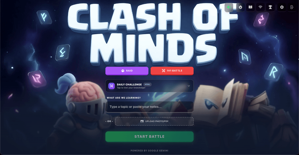 Clash of Minds project cover